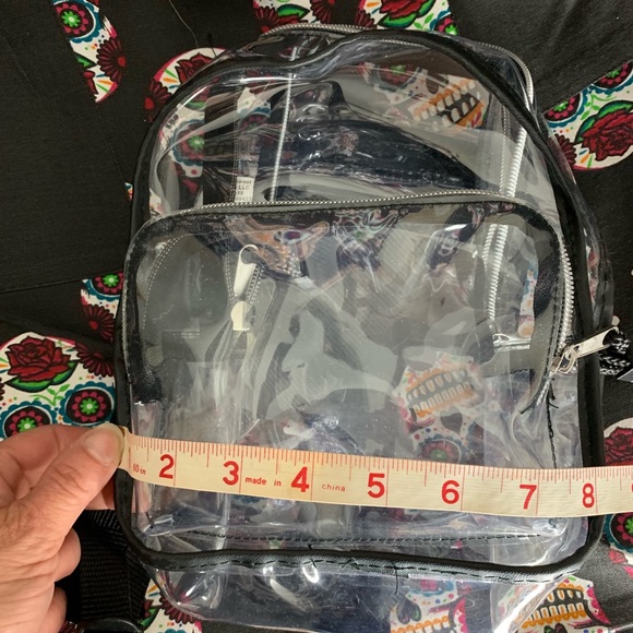 Clear Back Pack - Picture 4 of 8